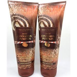 NEW Bath & Body Works Sweet Cinnamon Pumpkin Body Cream